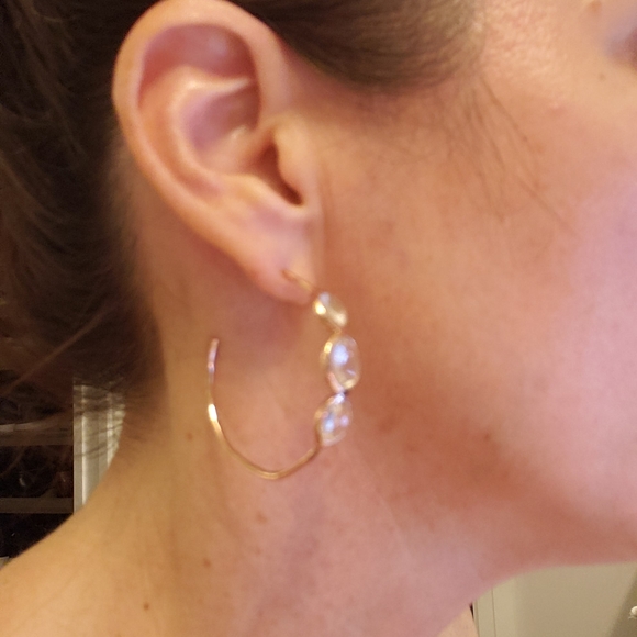 Ippolita candy 3 stone hoops - Picture 5 of 6